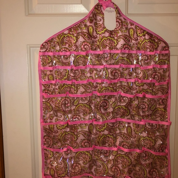 Hanging jewelry organizer NWT perfect for staying organized double-sided - Picture 3 of 13